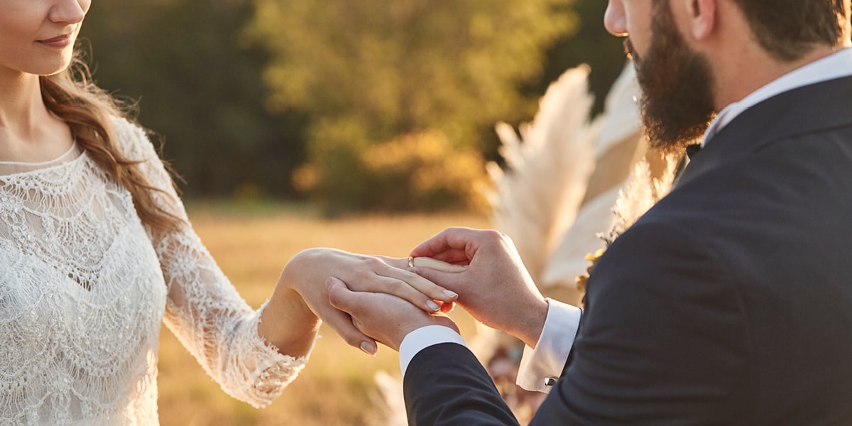 Matrimonio Colcaprile Assisi | Scambio degli anelli