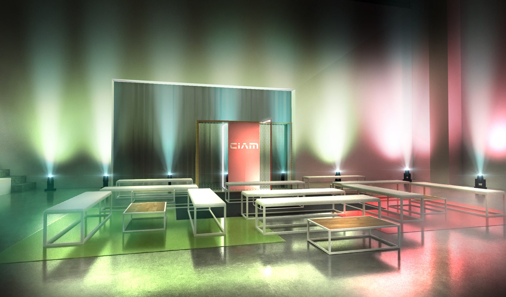 Wow Event | Corporate event per Ciam | Light Design