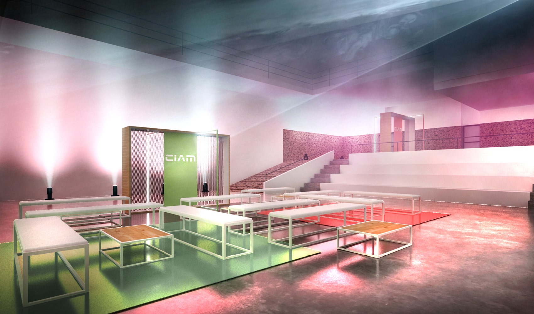 Wow Event | Corporate event per Ciam | Light Design