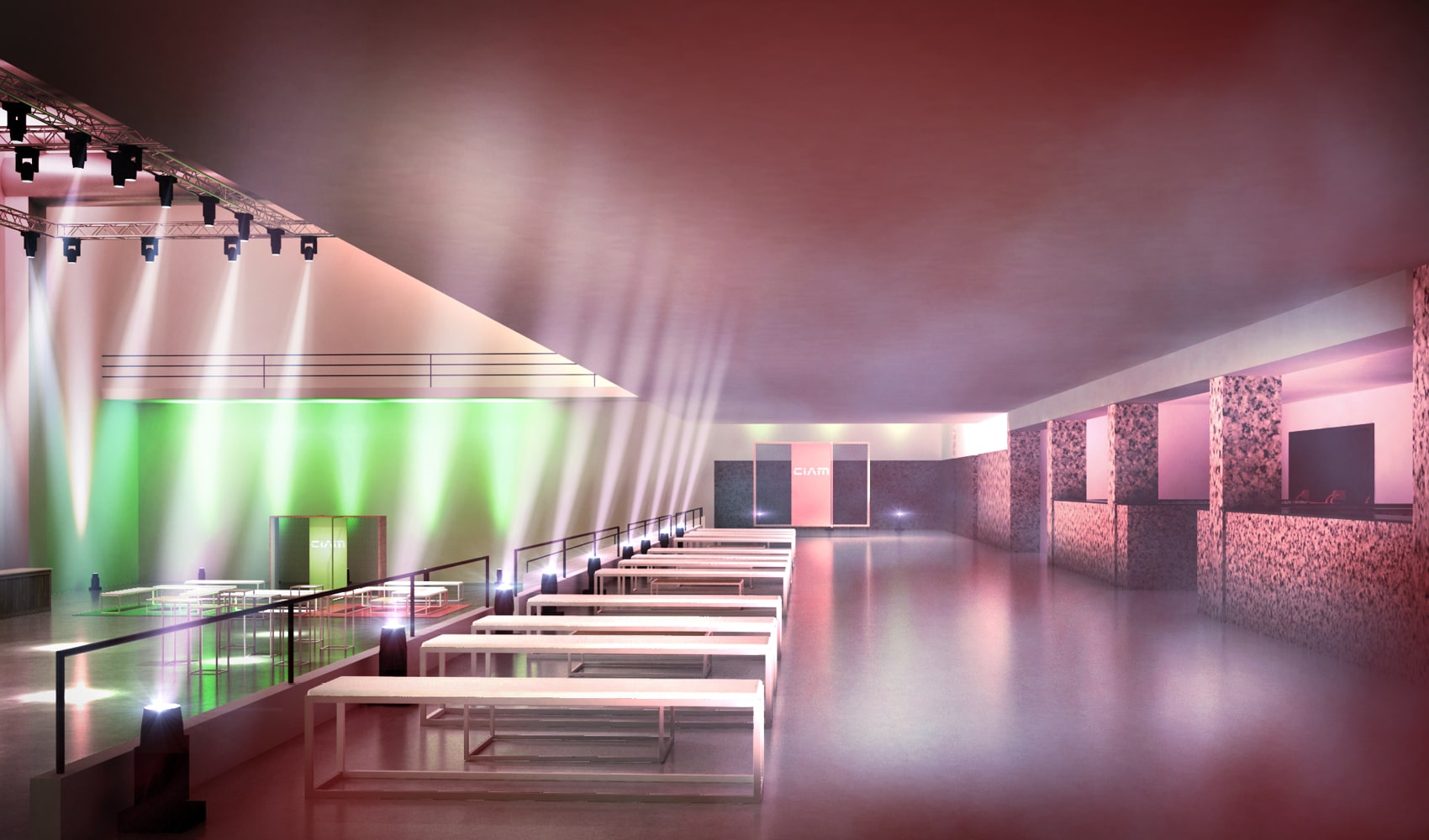 Wow Event | Corporate event per Ciam | Light Design