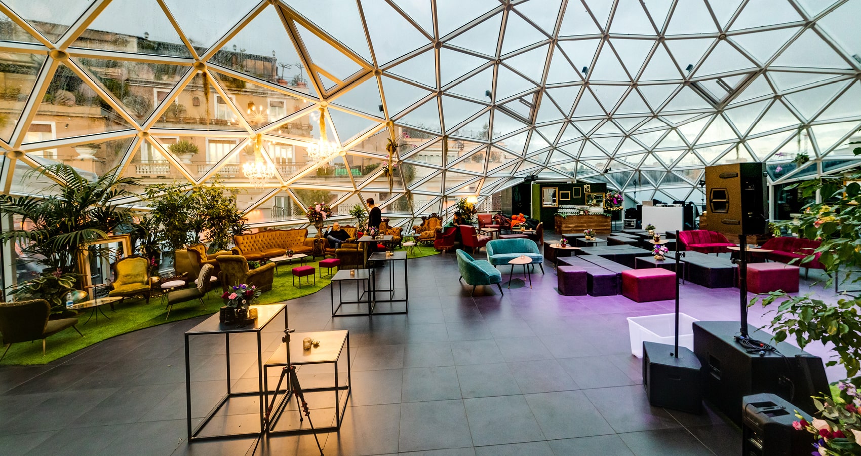 La Lanterna di Fuksas Roma allestita da Wow Event
